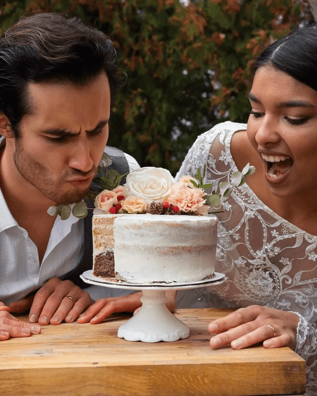 Interactive wedding food station
