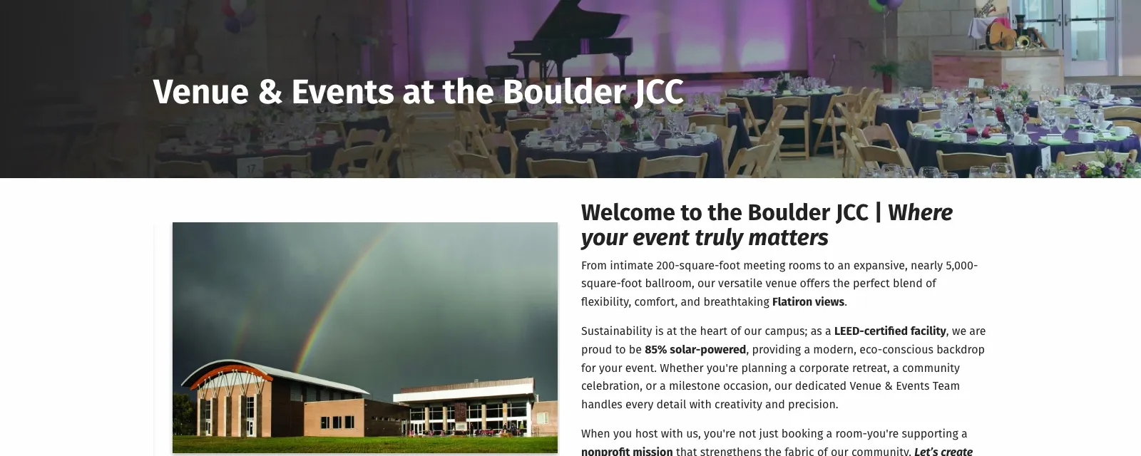 Boulder JCC: an event catered by A Spice of Life