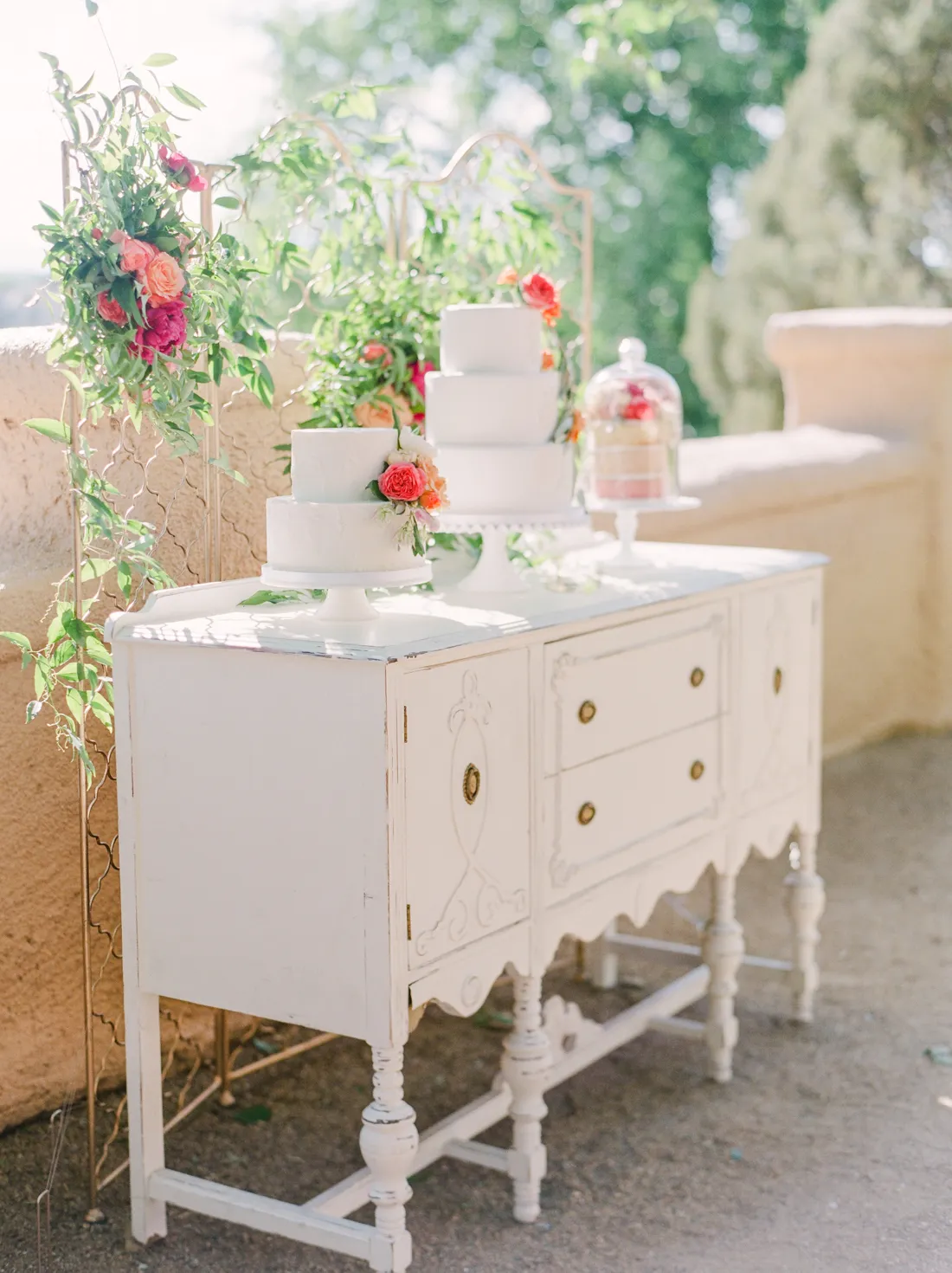 Wedding dessert display