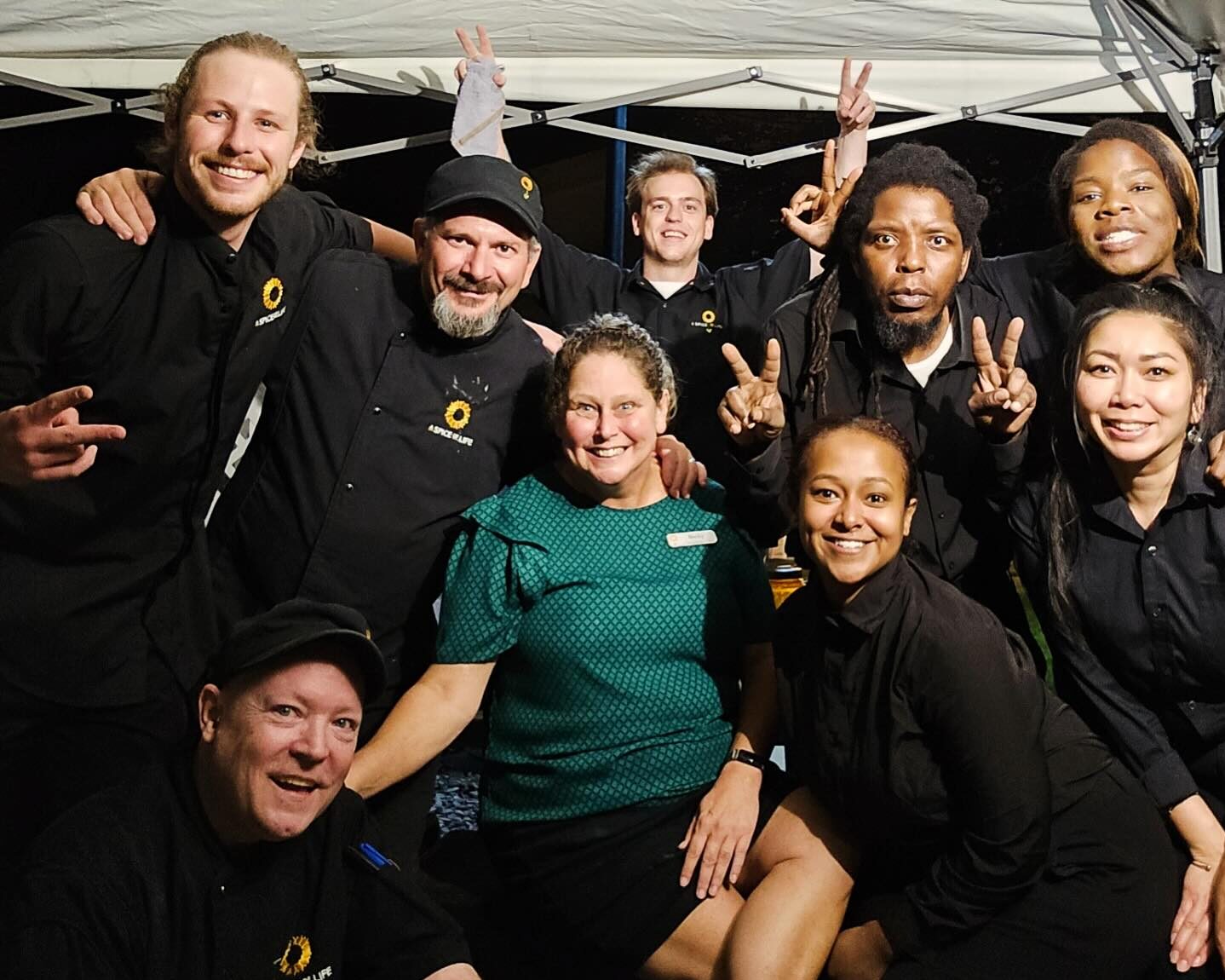 Spice of Life Catering Team at work